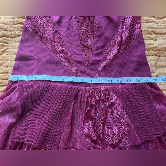 Wine-Colored 1920’s Style Free People Dress - Picture 6 of 10